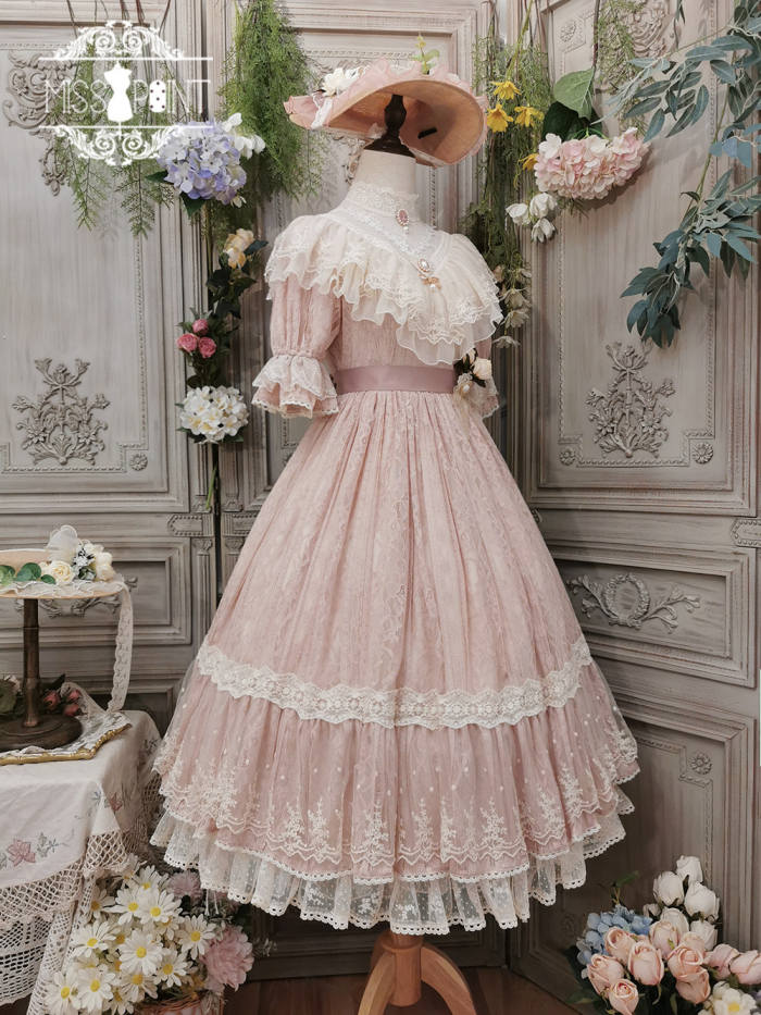 Miss Point ~The Beauty of Spring Retro Edward Lolita OP