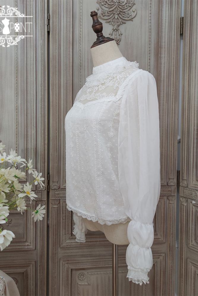 Miss Point ~Through Your Bloom Lolita Blouse -Pre-order