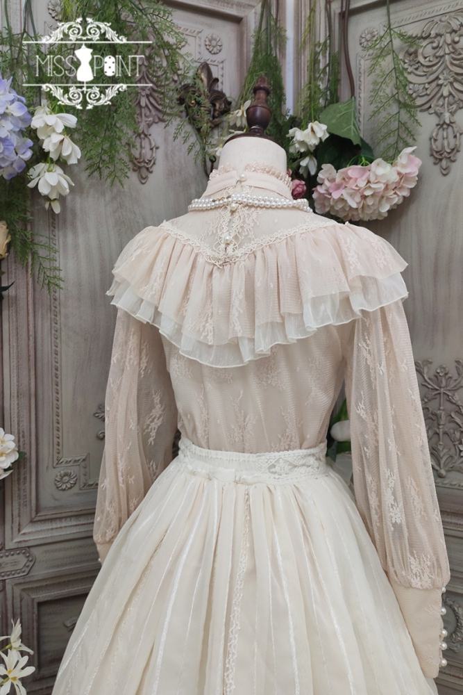 Miss Point ~Tulipa Vintage Lolita Blouse -Pre-order