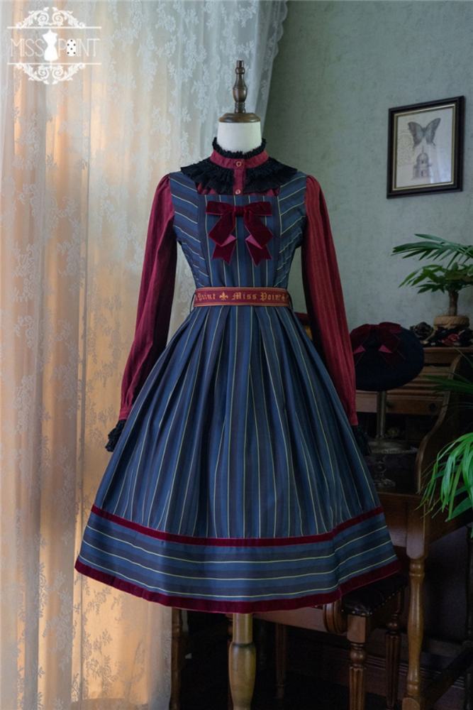 Miss Point ~The Pointe Estate Stripe Lolita JSK