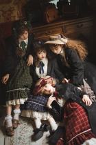 Miss Point Rose Humanoid 3.0 Gingham Vintage Lolita OP -Pre-order