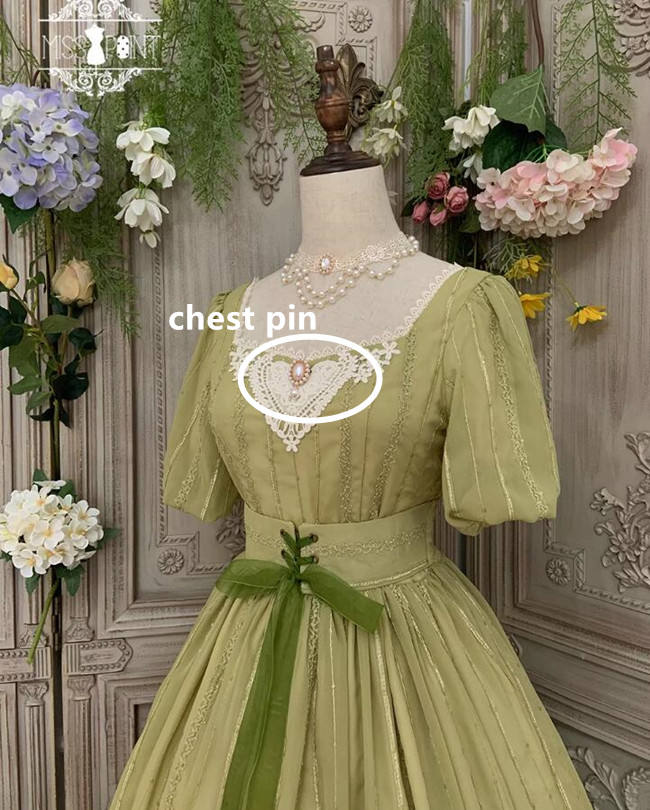 Miss Point ~Tulipa Vintage Lolita OP Short/Long Version -Pre-order