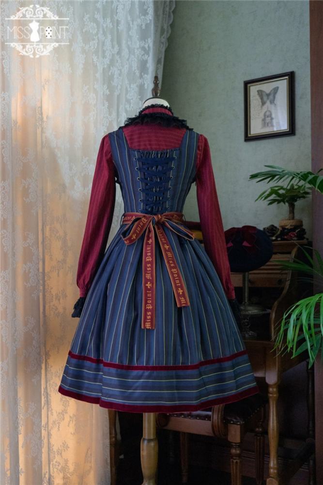 Miss Point ~The Pointe Estate Stripe Lolita JSK