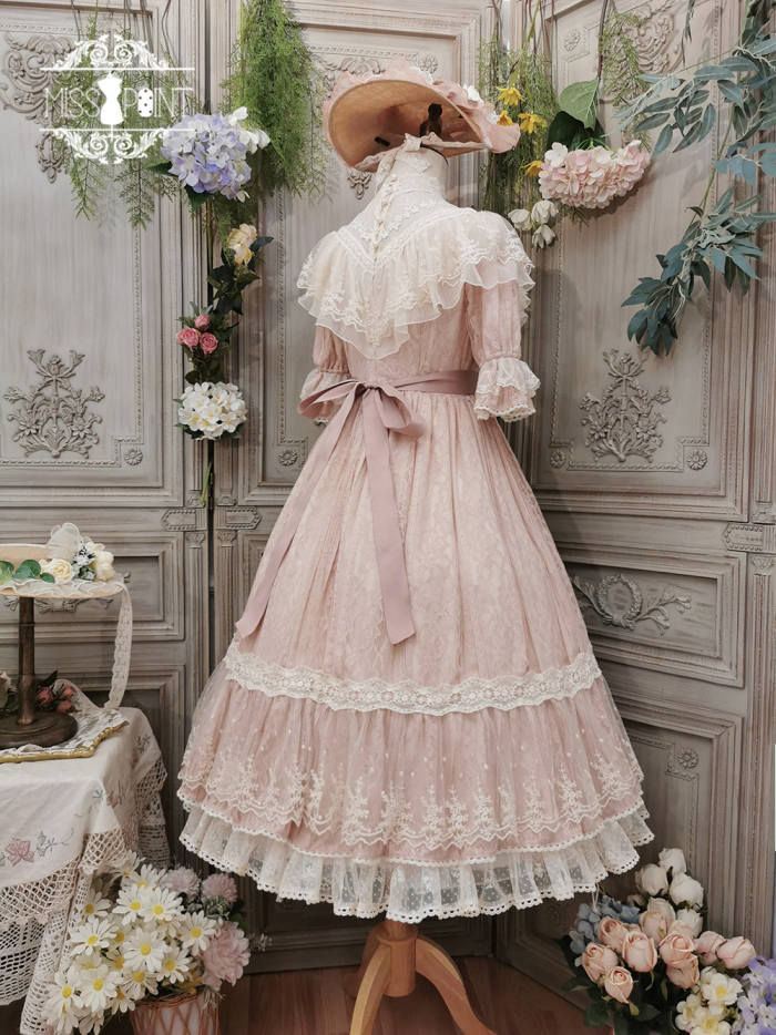 Miss Point ~The Beauty of Spring Retro Edward Lolita OP