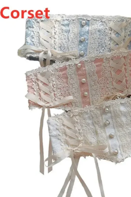 Miss Point ~Ode to the Dawn~ Beige Lolita Corset