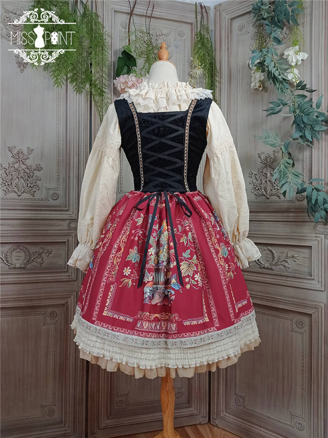 Miss Point ~The Song of Harvest Vintage Corset Lolita JSK