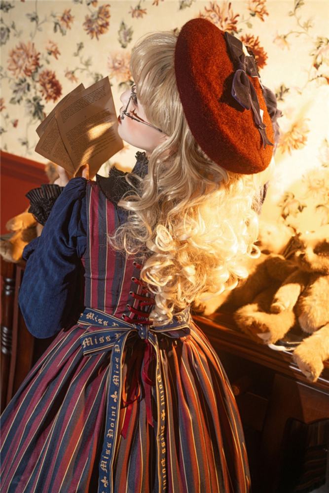 Miss Point ~The Pointe Estate Stripe Lolita JSK