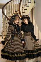 Miss Point ~The Pointe Estate Stripe Lolita OP