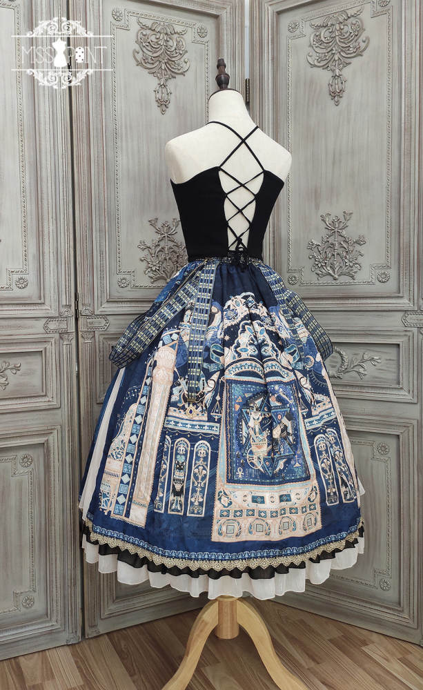 Miss Point ~Twilight Best Side Open Lolita Skirt -Pre-order