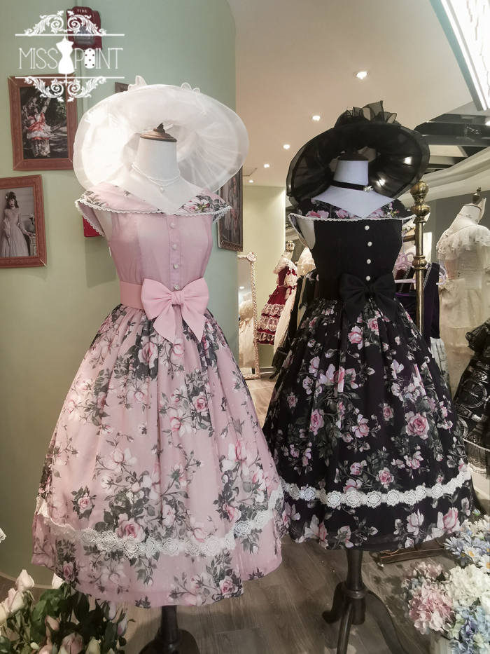 Miss Point ~French Rose Classic Lolita JSK -Pre-order