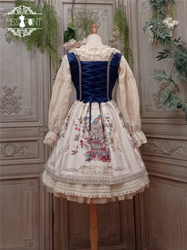 Miss Point ~The Song of Harvest Vintage Corset Lolita JSK