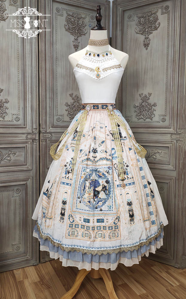 Miss Point ~Twilight Best Side Open Lolita Skirt -Pre-order