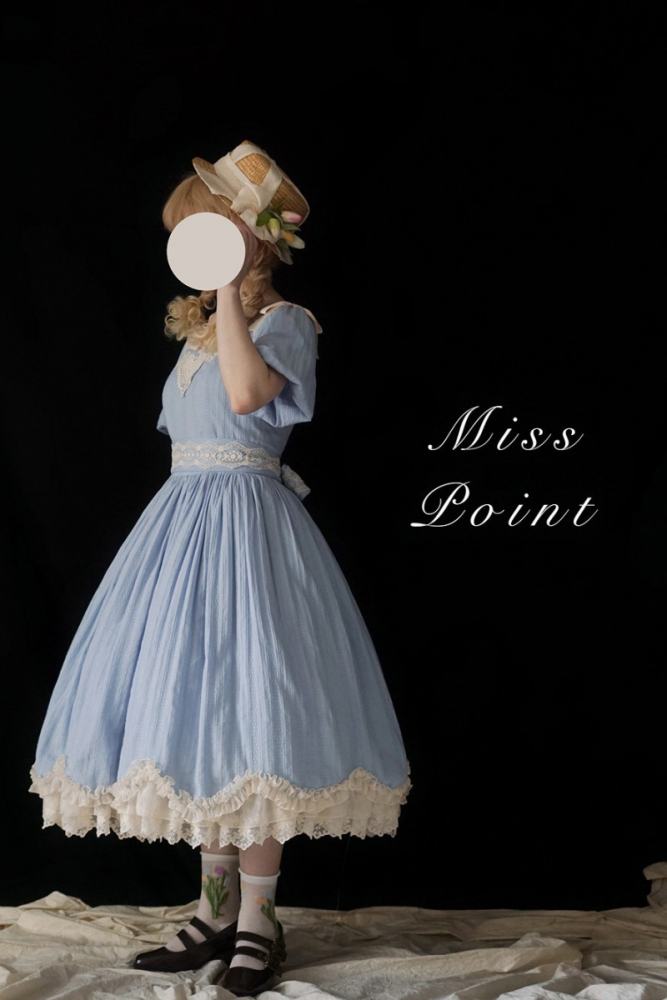 Miss Point ~Tulipa 2.0 Vintage Lolita OP -Pre-order