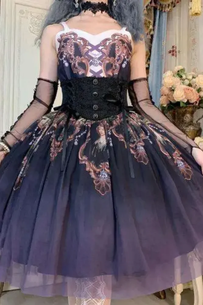 Miss Point ~Ode to the Dawn~ Beige Lolita Corset