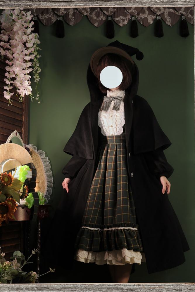 Miss Point Rose Humanoid 3.0 Gingham Vintage Lolita OP -Pre-order