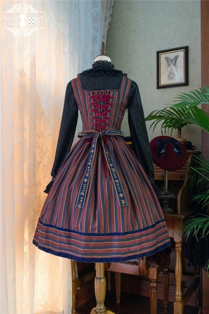 Miss Point ~The Pointe Estate Stripe Lolita JSK