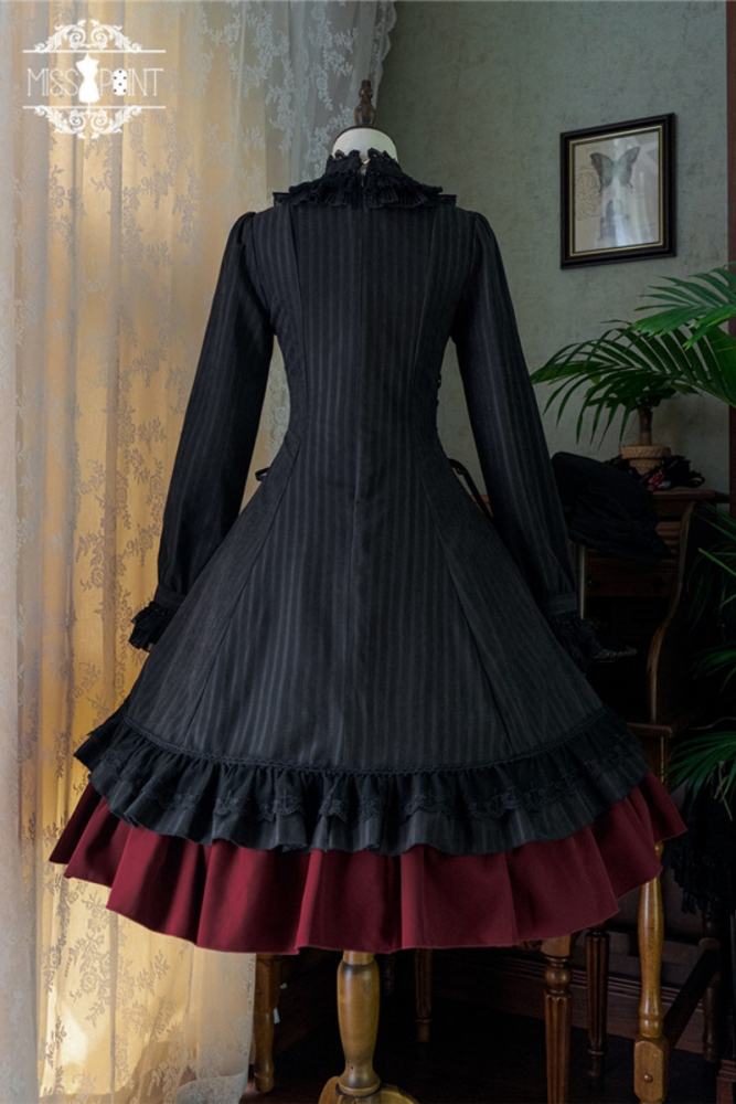Miss Point ~The Pointe Estate Stripe Lolita OP