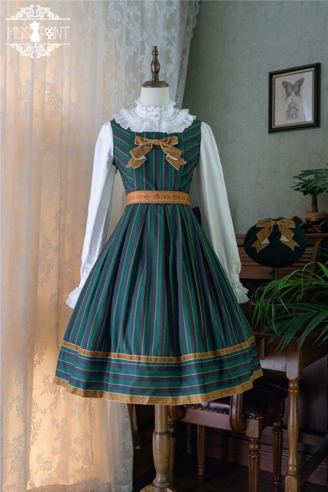 Miss Point ~The Pointe Estate Stripe Lolita JSK