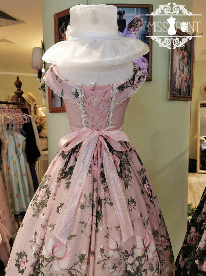 Miss Point ~French Rose Classic Lolita JSK -Pre-order