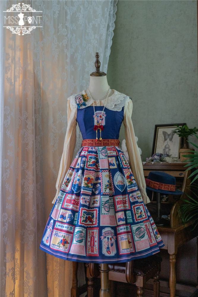 Miss Point ~Roseberry Printed Lolita JSK