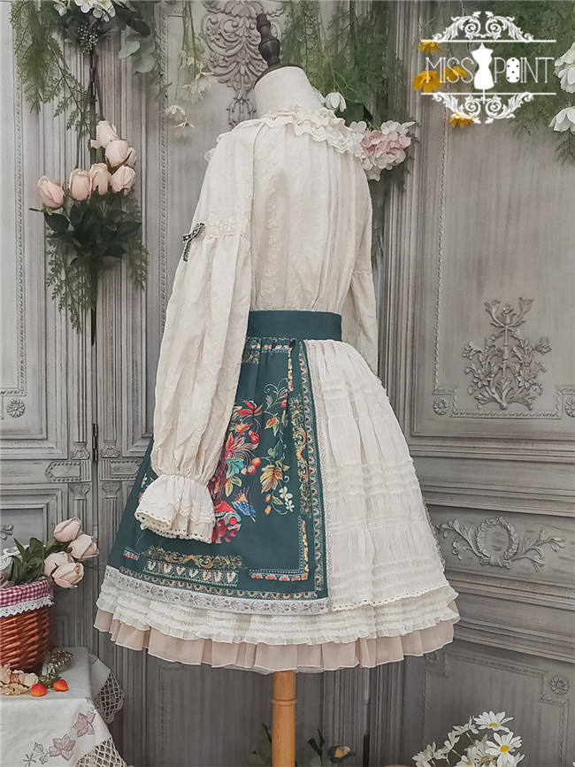 Miss Point ~The Song of Harvest Vintage Skirt -Pre-order