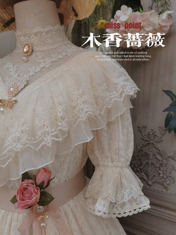 Miss Point ~The Beauty of Spring Retro Edward Lolita OP