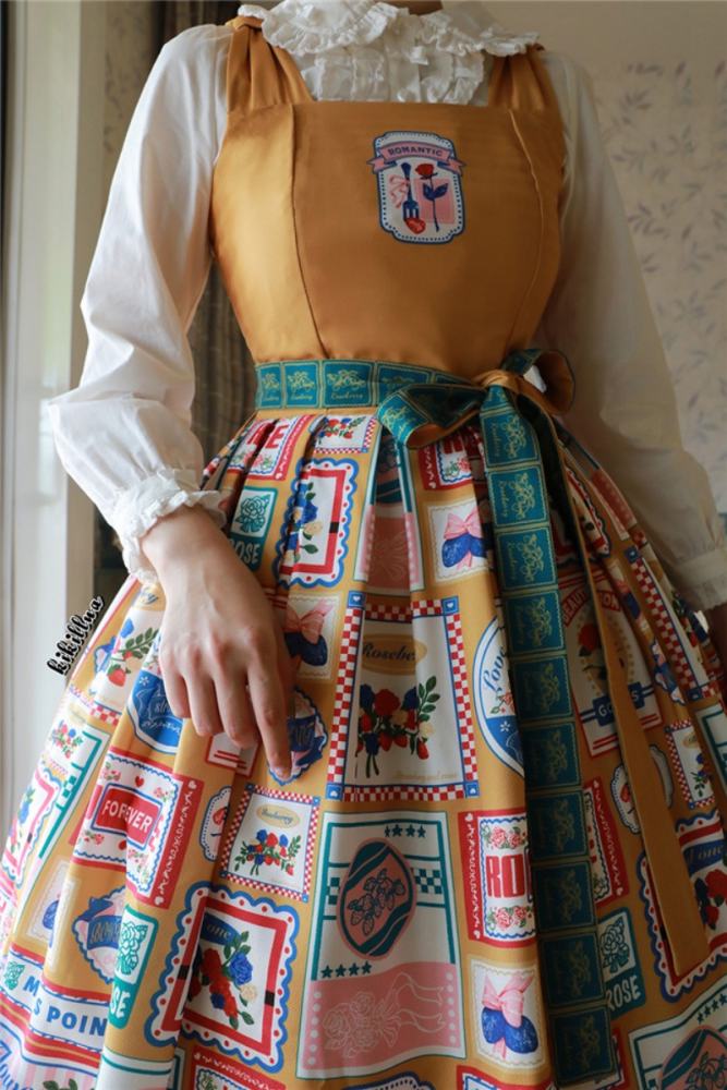 Miss Point ~Roseberry Printed Lolita JSK