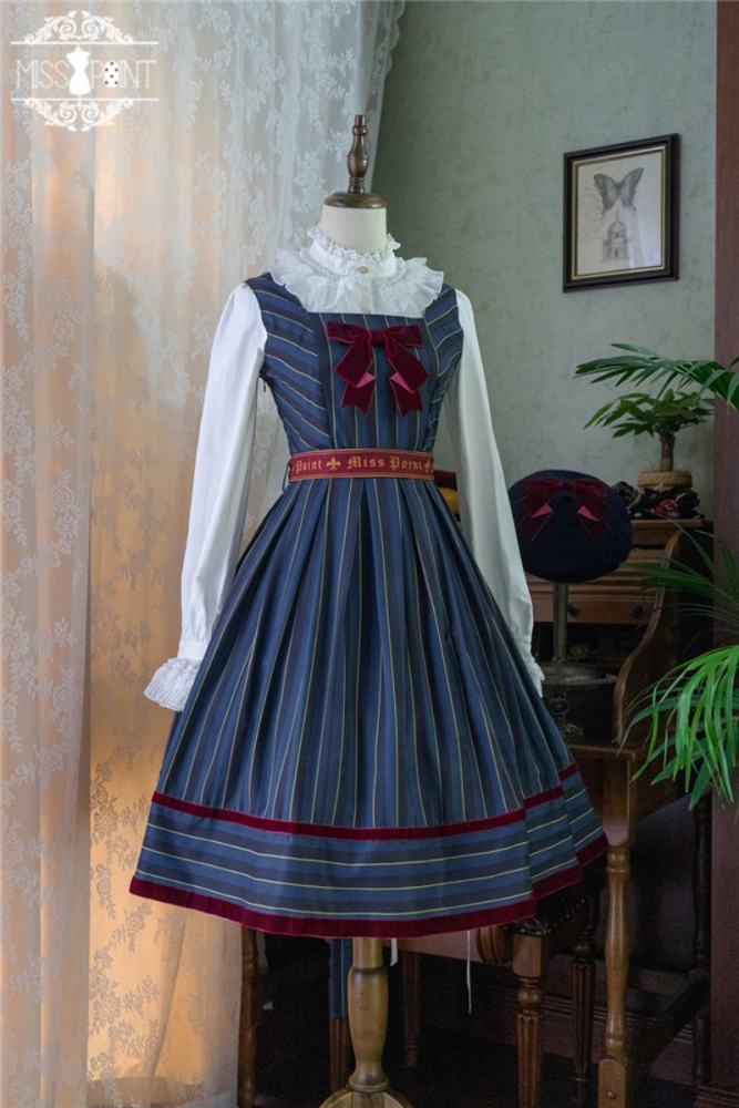 Miss Point ~The Pointe Estate Stripe Lolita JSK