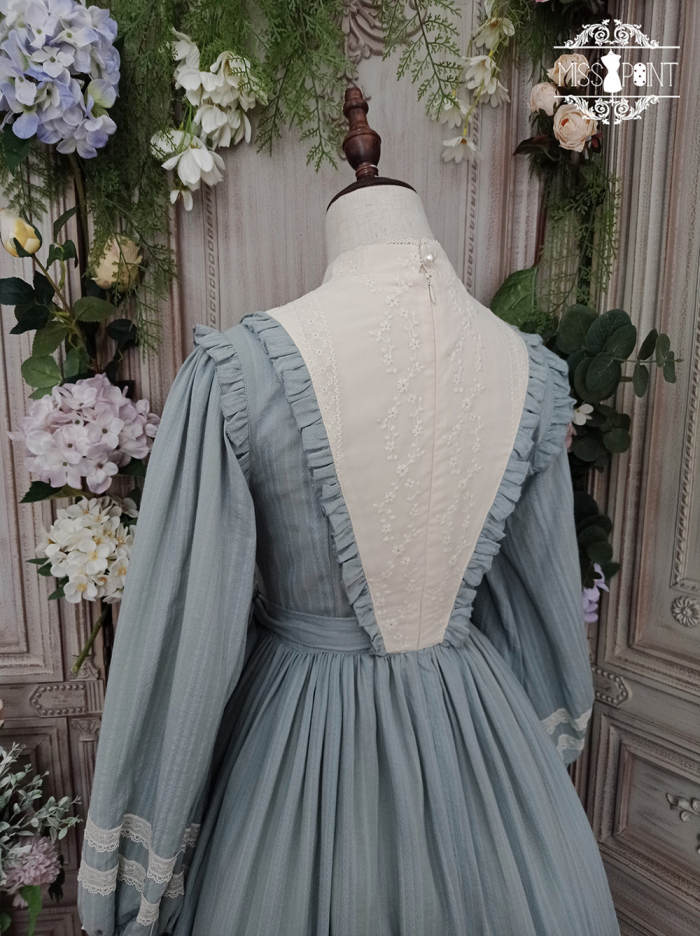 Miss Point ~Margaret Daily Wear Cotton Lolita OP -Pre-order
