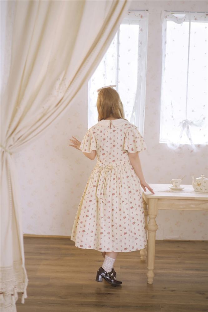 Miss Point ~Happy Summer Dress Daily Wear  Lolita OP Long Version -Pre-order