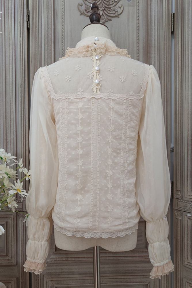 Miss Point ~Through Your Bloom Lolita Blouse -Pre-order