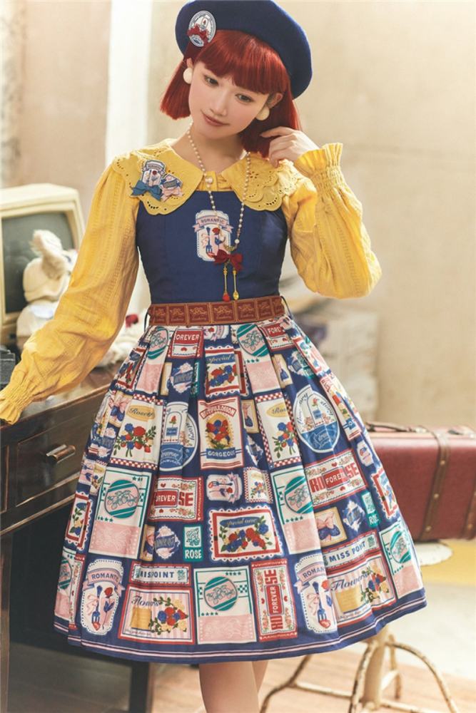 Miss Point ~Roseberry Printed Lolita JSK