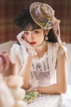 Miss Point ~Through Your Bloom Lolita Accessories -Pre-order