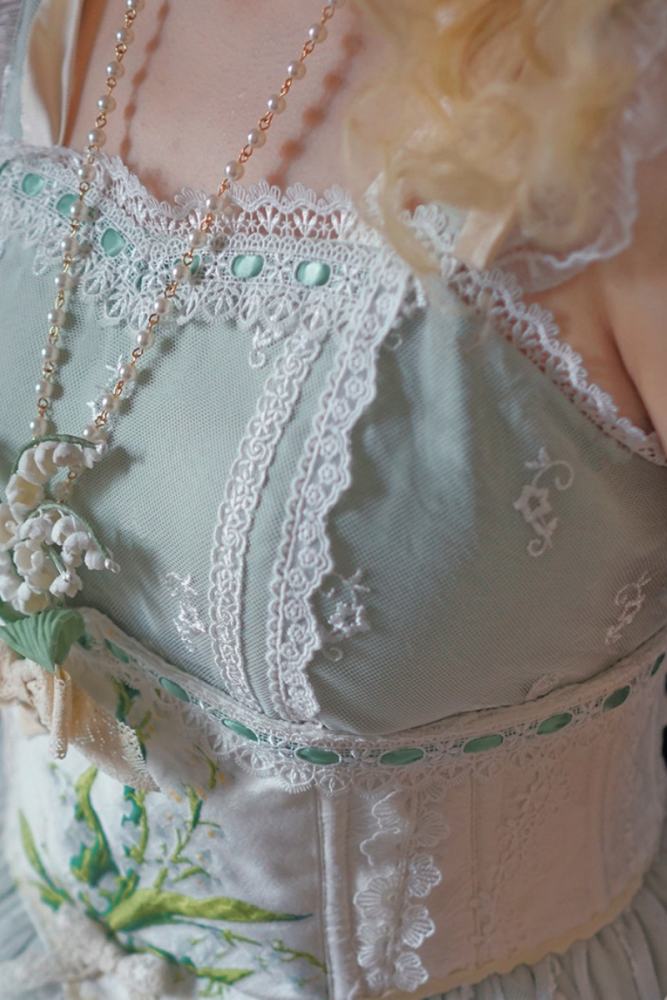 Miss Point ~Through Your Bloom Lolita Corset -Pre-order