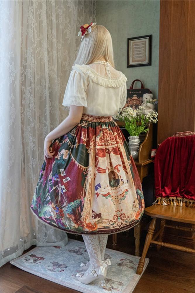 Miss Point ~Kaleidoscope Classic Lolita Skirt