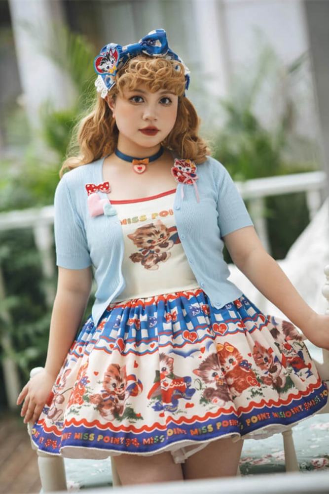 Miss Point Sweet Kitty Lolita Skirt