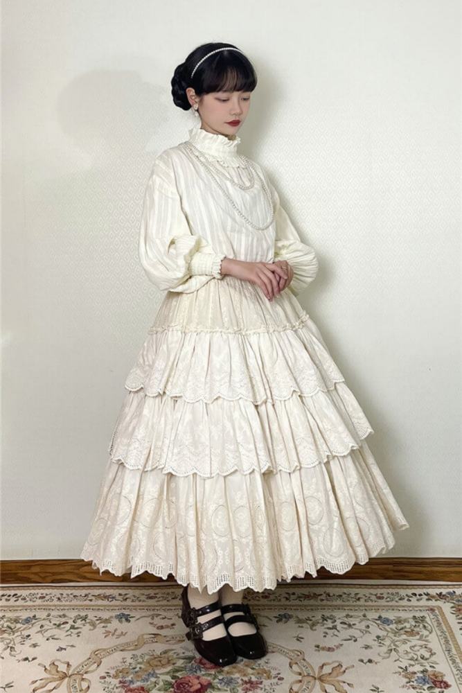 Miss Point ~Little Fox in Wood Cotton Lolita Underskirt