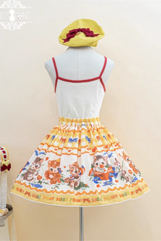 Miss Point Sweet Kitty Lolita Skirt