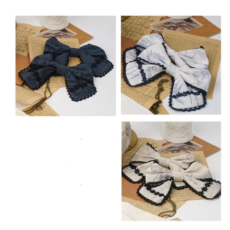 Komomo ~Peony Whisper~ Lolita Side Clips Bag and Sleeves