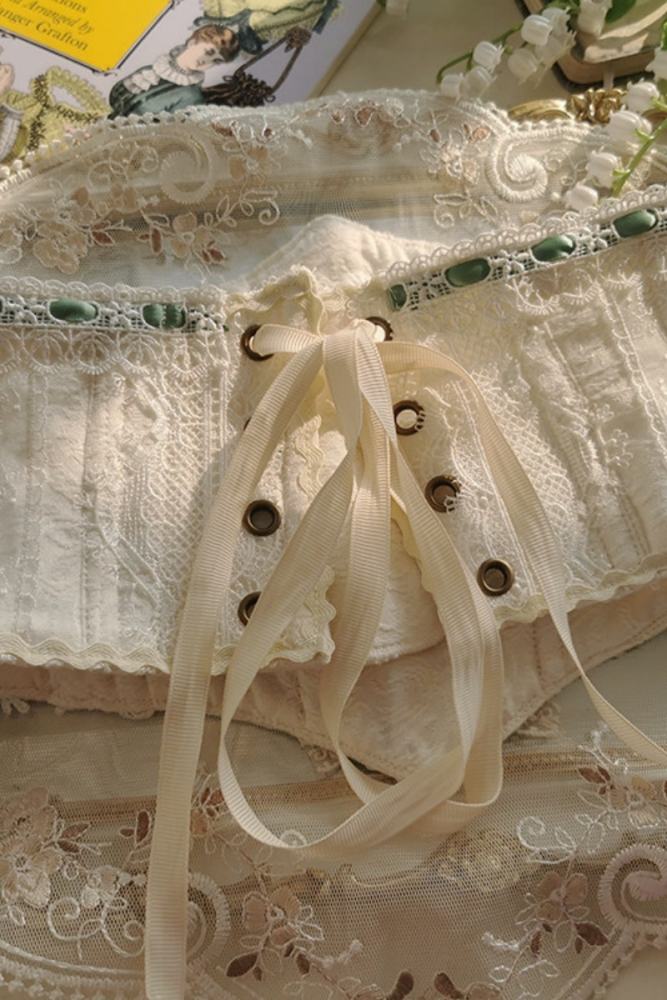 Miss Point ~Through Your Bloom Lolita Corset -Pre-order