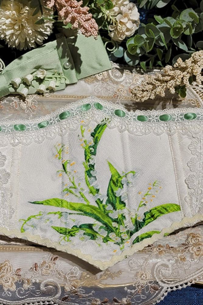 Miss Point ~Through Your Bloom Lolita Corset -Pre-order