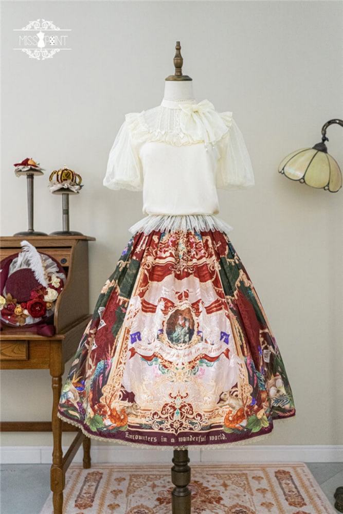 Miss Point ~Kaleidoscope Classic Lolita Skirt
