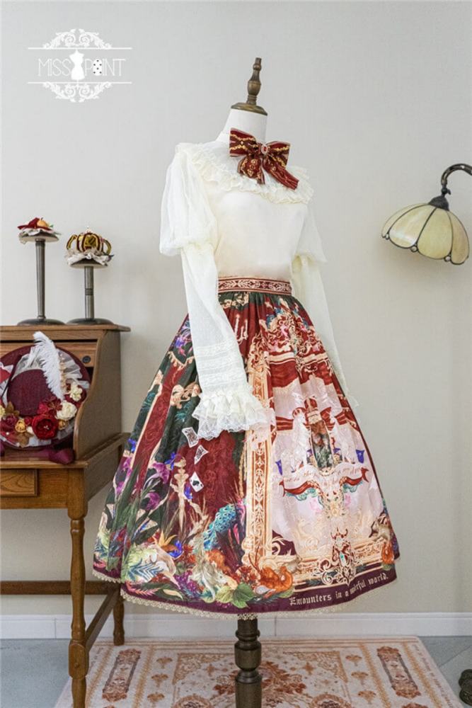 Miss Point ~Kaleidoscope Classic Lolita Skirt