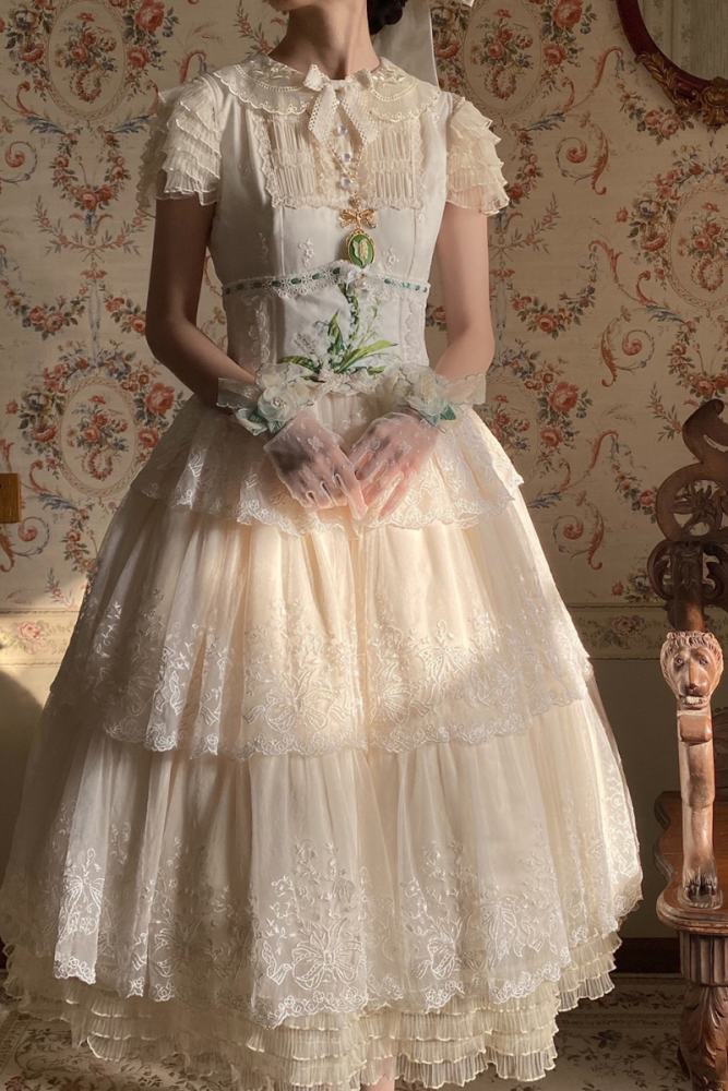 Miss Point ~Through Your Bloom Lolita Corset -Pre-order