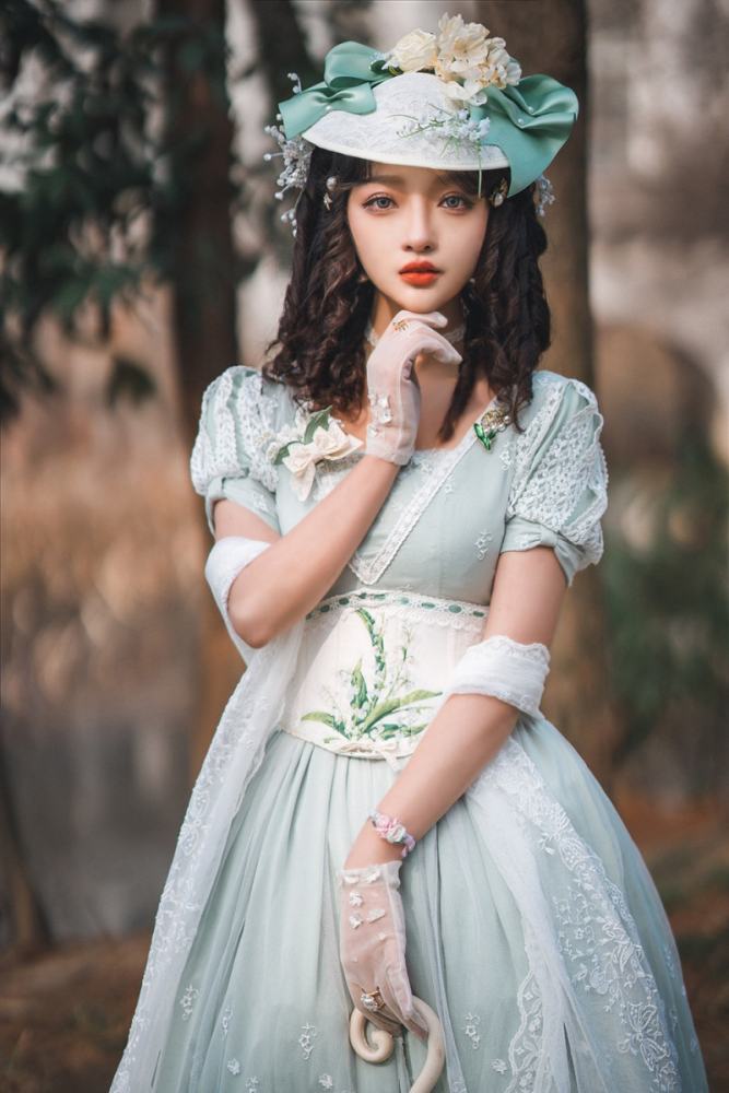 Miss Point ~Through Your Bloom Lolita Corset -Pre-order