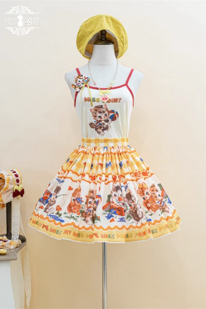 Miss Point Sweet Kitty Lolita Skirt