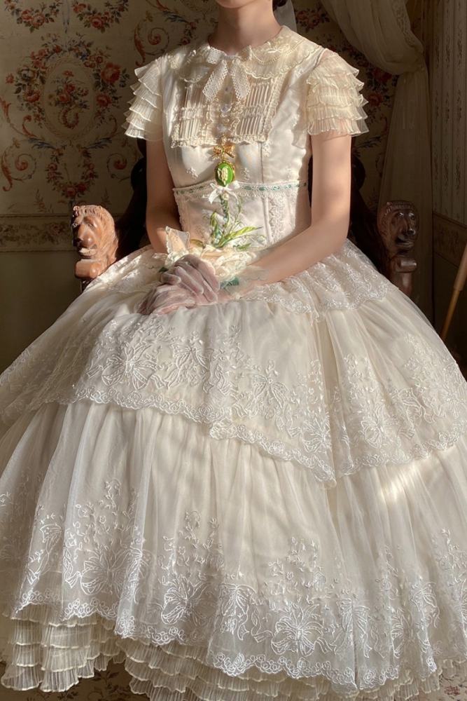 Miss Point ~Through Your Bloom Lolita Corset -Pre-order