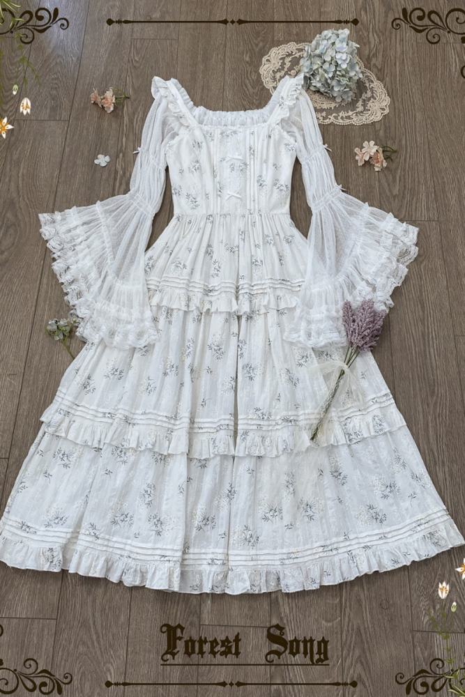 Forest Song ~Cloris~ Hime Sleeves Gothic Lolita Blouse