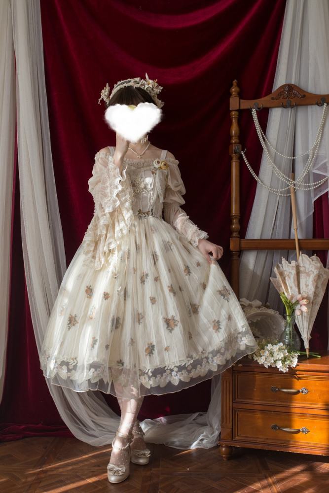 Forest Song ~Cloris~ Hime Sleeves Gothic Lolita Blouse