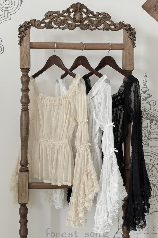 Forest Song ~Cloris~ Hime Sleeves Gothic Lolita Blouse